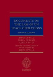 Documents on the Law of un Peace Operations