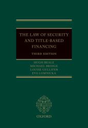 The Law of Security and Title-Based Financing 3e