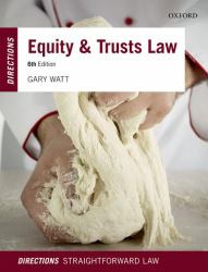 Equity and Trusts Law Directions