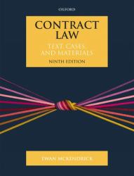 Contract Law : Text, Cases, and Materials