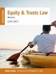 Equity and Trusts Law Directions