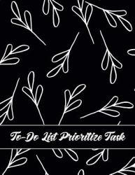 To-Do List Prioritize Task : Daily to-Do List with Priority Level Check-Box for Personal and Business Activities - at a Glance Accomplishment Notebook