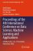Proceedings of the 4th International Conference on Data Science, Machine Learning and Applications : ICDSMLA 2022, 26-27 December, Hyderabad, India
