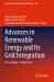 Advances in Renewable Energy and Its Grid Integration : Proceedings of ICAER 2022
