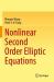 Nonlinear Second Order Elliptic Equations