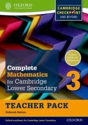 Complete Mathematics for Cambridge Secondary 1 Teacher Pack 3 : For Cambridge Checkpoint and Beyond