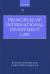 Principles of International Investment Law