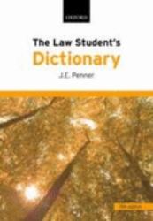 The Law Student's Dictionary