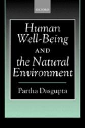 Human Well-Being and the Natural Environment