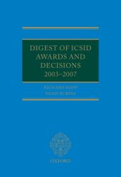 Digest of ICSID Awards and Decisions: 2003-2007