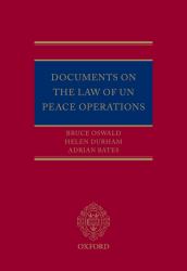 Documents on the Law of un Peace Operations