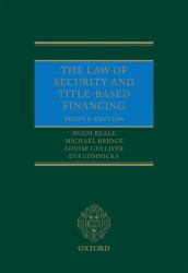 The Law of Security and Title-Based Financing