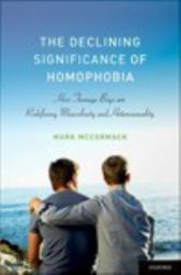 Declining Significance of Homophobia