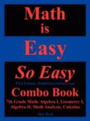 Math Is Easy So Easy, Combo Book