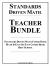 Standards Driven Math Teacher Bundle : Standards Driven Math Combo Book, Math Is Easy So Easyt Combo Book, Best School