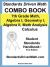 Standards Driven Math Combo Book Hardcover : 7th Grade Math, Algebra I, Geometry I, Algebra Ii, Math Analysis, Calculus