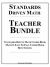 Standards Driven Math Teacher Bundle Hardcover : Standards Driven Math Combo Book, Math Is Easy So Easyt Combo Book, Best School
