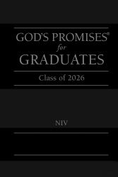 God's Promises for Graduates: Class of 2026 - Black NIV : New International Version