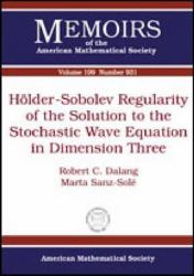 Holder-Sobolev Regularity of the Solution to the Stochastic Wave Equation in Dimension Three