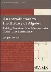 An Introduction to the History of Algebra : Solving Equations from Mesopotamian Times to the Renaissance