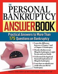Personal Bankruptcy Answer Book