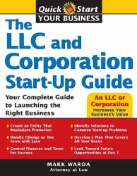 LLC and Corporation Start-Up Guide