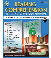 Reading Comprehension, Grade 6