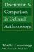 Description and Comparison in Cultural Anthropology