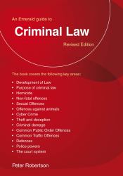 An Emerald Guide to Criminal Law : Revised Edition