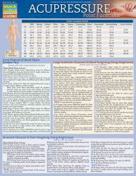 Acupressure - Point Functions : QuickStudy Laminated Reference Guide
