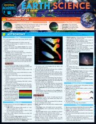 Earth Science : A QuickStudy Laminated Reference Guide