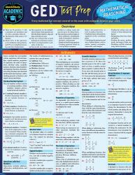 GED Test Prep - Mathematical Reasoning : A QuickStudy Laminated Reference Guide