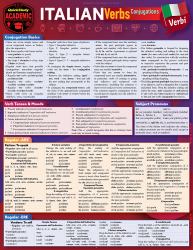 Italian Verbs - Conjugations : A QuickStudy Laminated Reference Guide