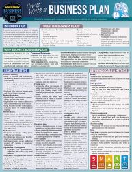 How to Write a Business Plan : A QuickStudy Laminated Reference Guide