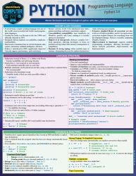 Python Programming Language : A QuickStudy Laminated Reference Guide
