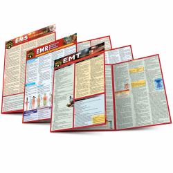 Emergency Medical Services - Certification Exam Series : 3 QuickStudy Laminated Reference Guides