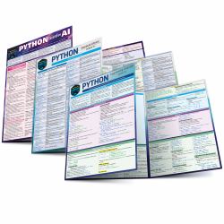 Python Programming - Student and Professional Series : 3 Laminated QuickStudy Reference Guides