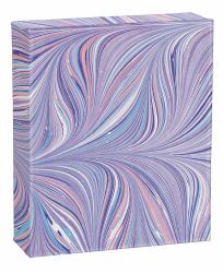 TeNeues - QuickNotes: Blue and Purple Florentine Marbled Paper Design, Notecards, 20 Full Color Notecards with 20 Classic White Envelopes, Blank Inside, Keepsake Gift Box, Magnet Closure : Our Standard Size Set of 20 Notecards in a Box with Magnetic Clos
