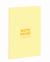 TeNeues - A5 Notebook: Pastel Yellow, 140 Lined Pages, Raw Sewn Spine, Lays Flat : Our A5 Size Standard Paperback Notebook
