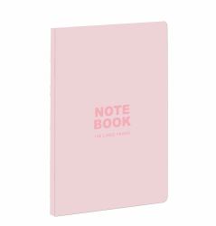 TeNeues - A5 Notebook: Pastel Pink, 140 Lined Pages, Raw Sewn Spine, Lays Flat : Our A5 Size Standard Paperback Notebook