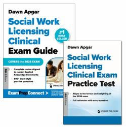 Social Work Licensing Clinical Exam Guide and Additional Print Practice Test Set