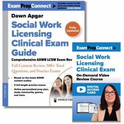 Social Work Licensing Clinical Exam Guide and LCSW Exam Video on-Demand Review Course Set : Featuring 14 Hours of Instruction from Dr. Dawn Apgar