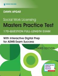 Social Work Licensing Masters Practice Test : ASWB Full-Length Practice Test with Rationales from Dawn Apgar. LMSW Licensing Exam Prep Book + Online with Customized Study Plan