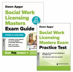 Social Work Licensing Masters Exam Guide and Additional Print Practice Test Set