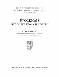 Ptolemias : City of the Libyan Pentapolis
