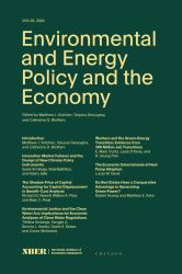 Environmental and Energy Policy and the Economy, Volume 5