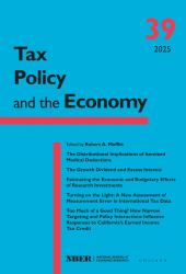 Tax Policy and the Economy, Volume 39