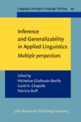 Inference and Generalizability in Applied Linguistics : Multiple Perspectives