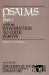Psalms, Part 1 : An Introduction to Cultic Poetry