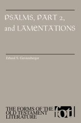 Psalms, Part 2, and Lamentations